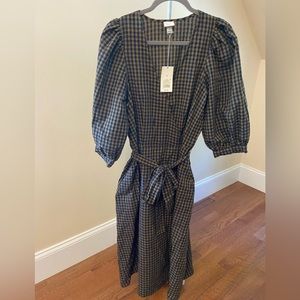 NWT A New Day Gingham Wrap Dress